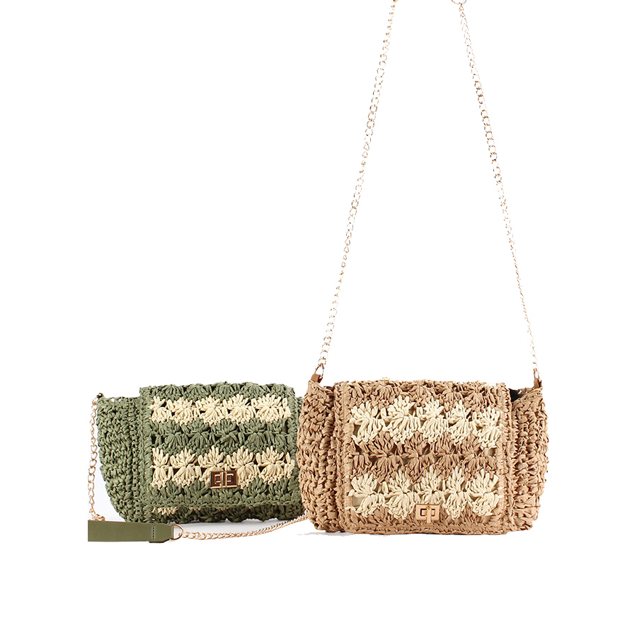 Straw Crossbody Bags for Women - огляд і ціна Crochet Bag Raffia