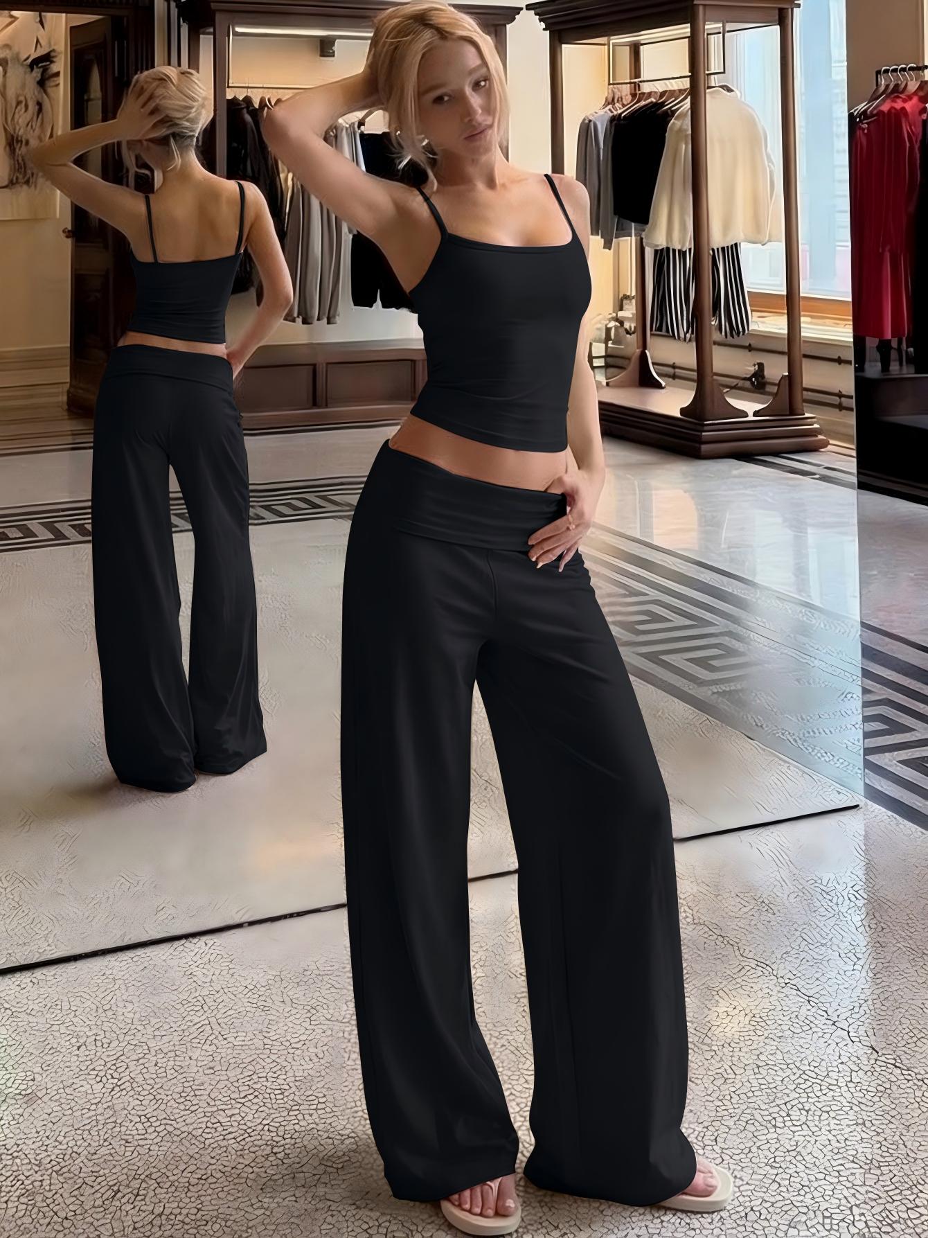 Hugcitar Fashion 2 Piece Sets  - огляд і ціна Crop Top Crochet