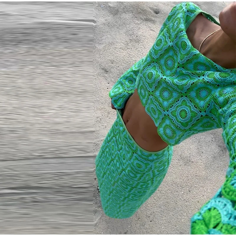 EINY Crochet Hook Knitted Holl - огляд і ціна Crop Top Crochet